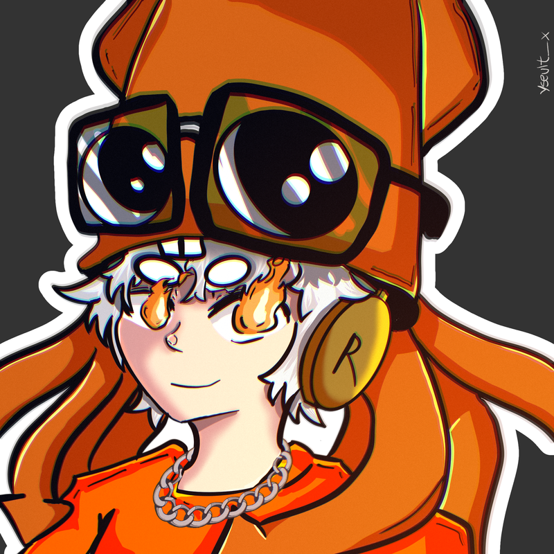 Icon personagem laranja